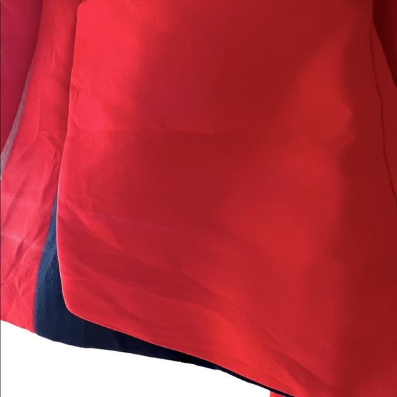 Womens Blazer, orange combine black - Picture 3 of 5